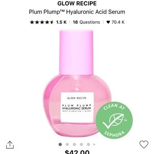 GLOW RECIPE
Plum Plump Hyaluronic Serum